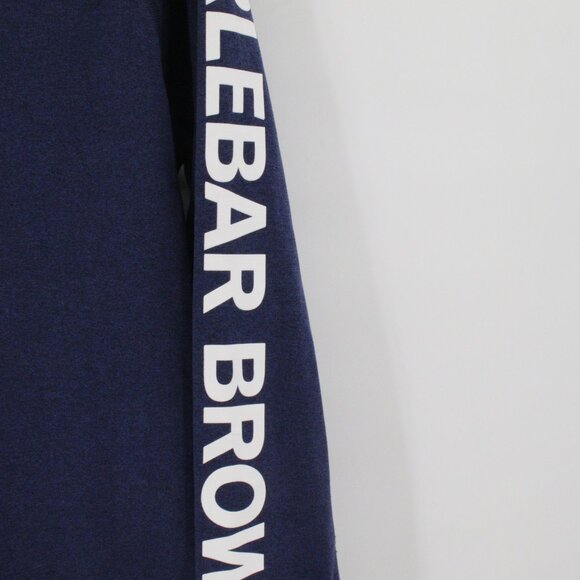 Orlebar brown sweatshirt men's large Bray Adventure Zip up in Navy nylon blend - Picture 2 of 7